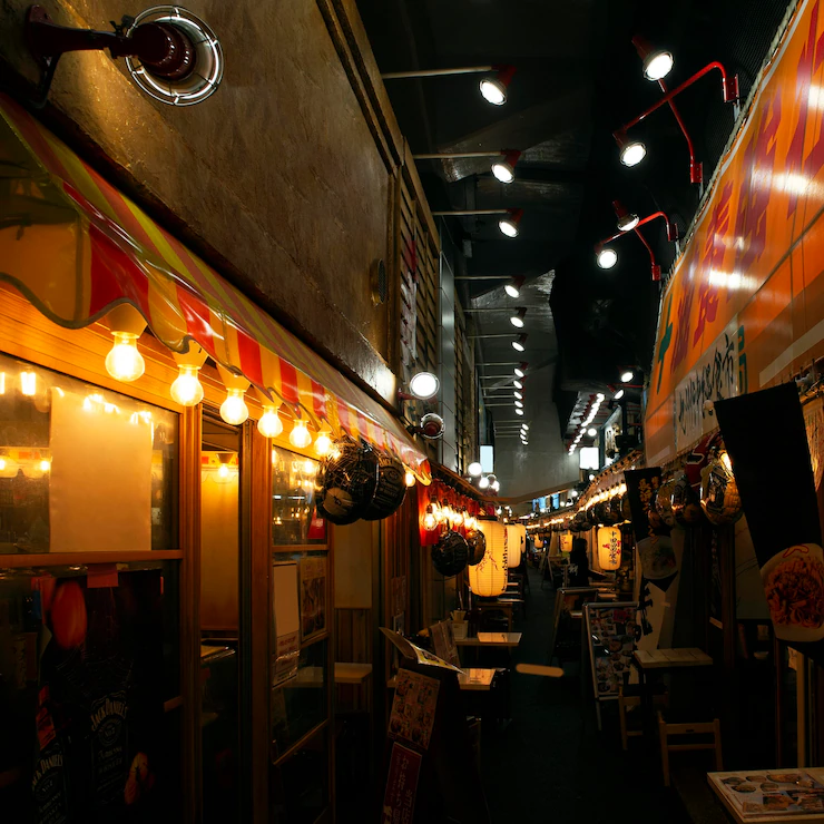 night view traditional japanese food court 23 2148759601